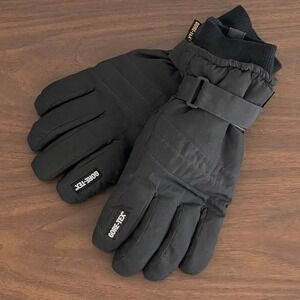 Olympia Gore-TEX Primaloft Winter Snow Gloves size XL Black Snowboarding Ski